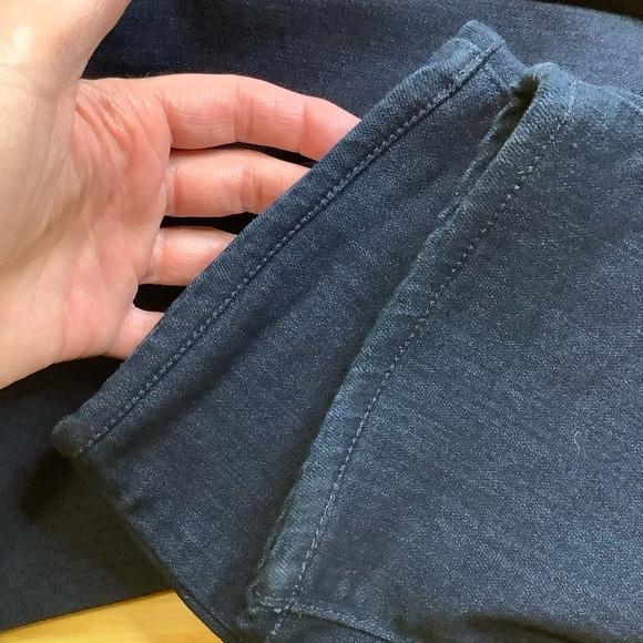 PAIGE Hoxton Dark Mid Rise Straight Jeans Size 27 - Picture 8 of 12